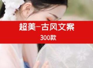 超美古风文案