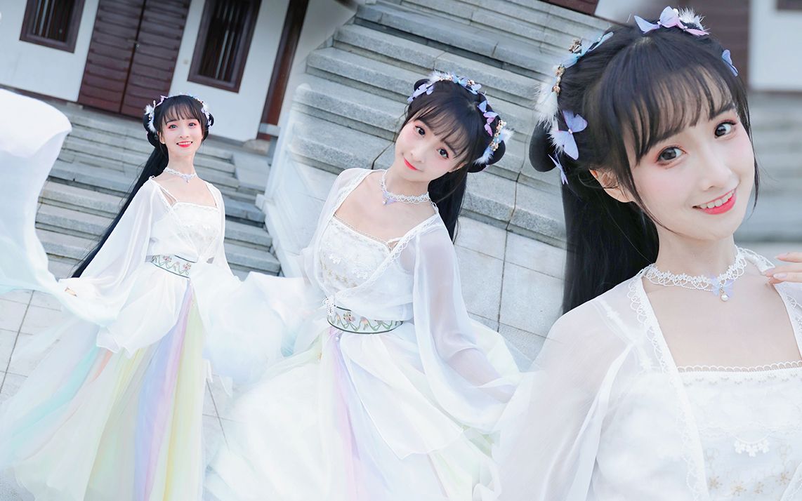 国舞-宅舞-二次元cosplay 舞蹈高清视频素材抖音4K素材(图2)