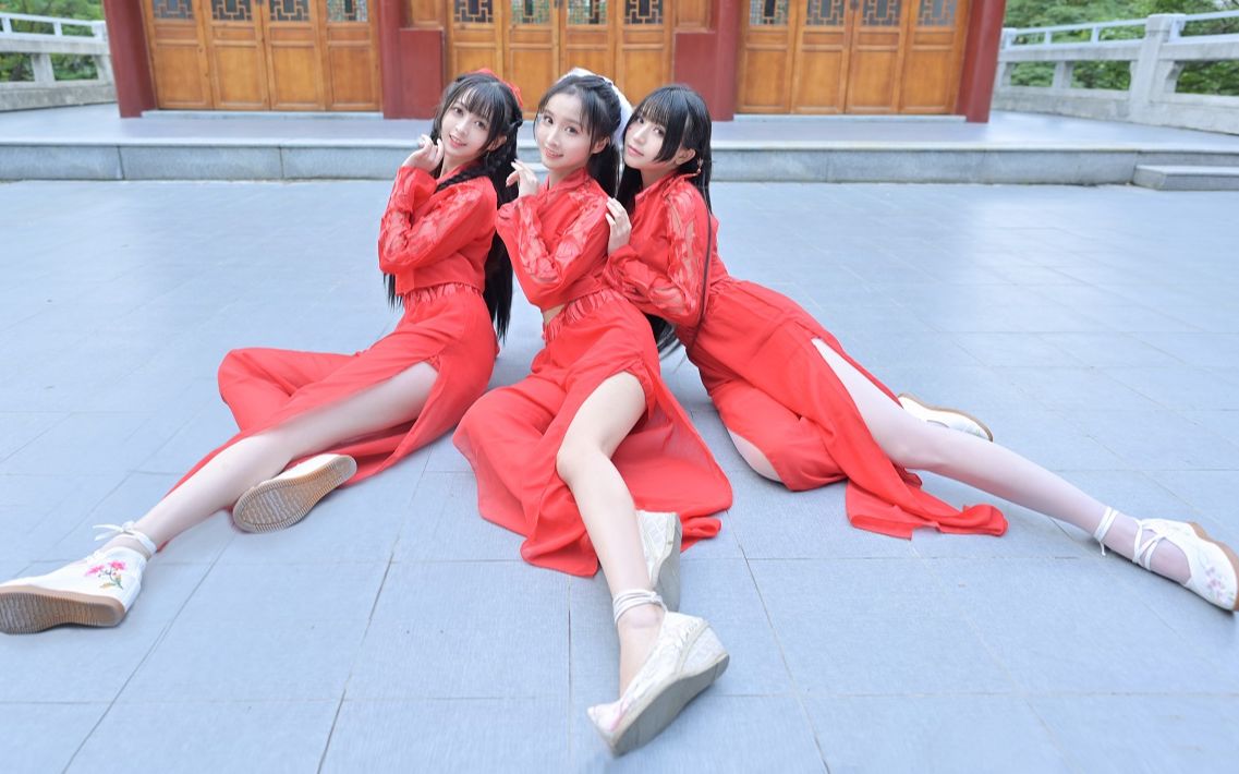 国舞-宅舞-二次元cosplay 舞蹈高清视频素材抖音4K素材(图3)